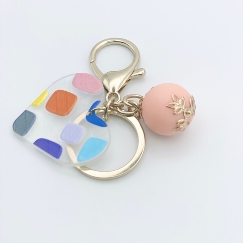 KELLY Heart Keychain